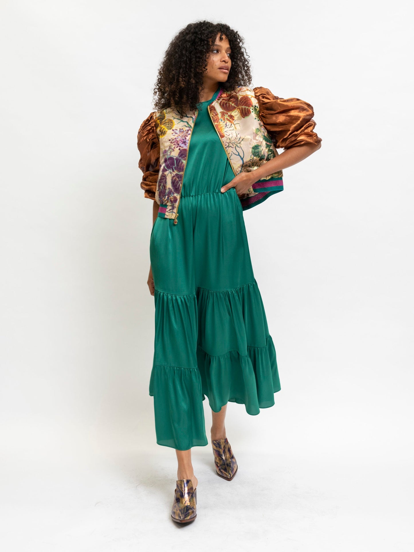 Grünes Kleid