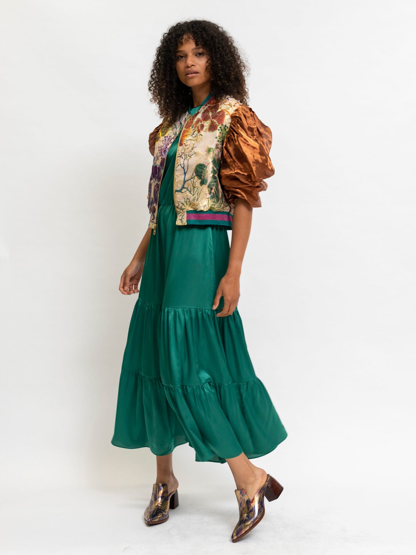 Grünes Kleid