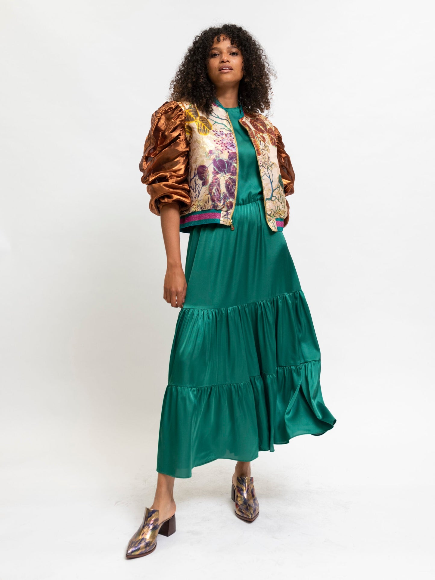Grünes Kleid