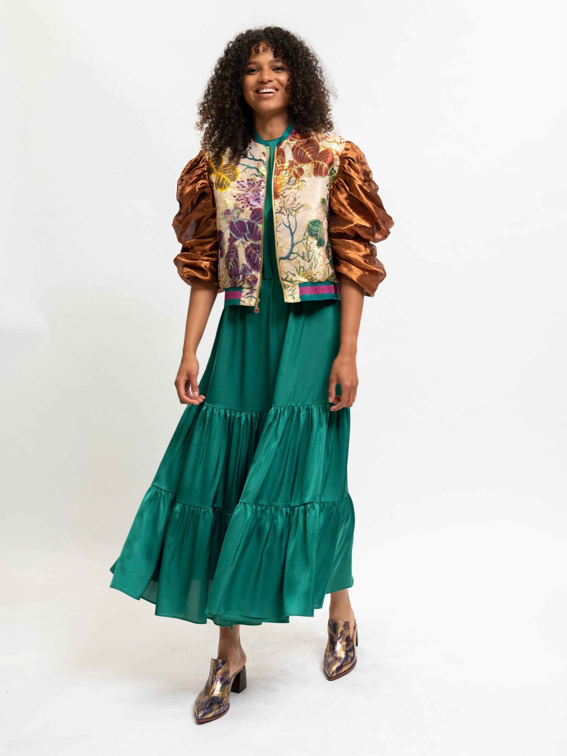 Grünes Kleid