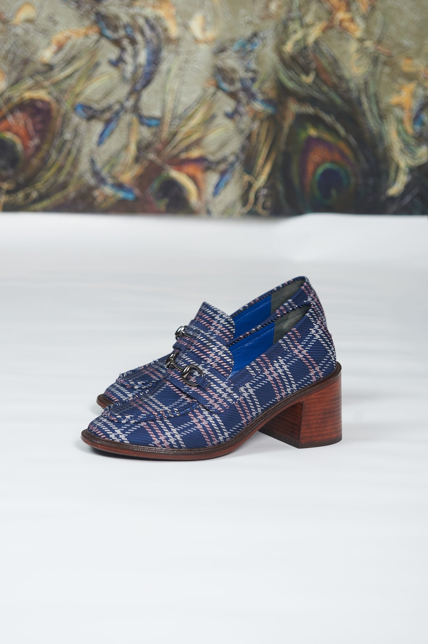 Handmade Shoe Blue