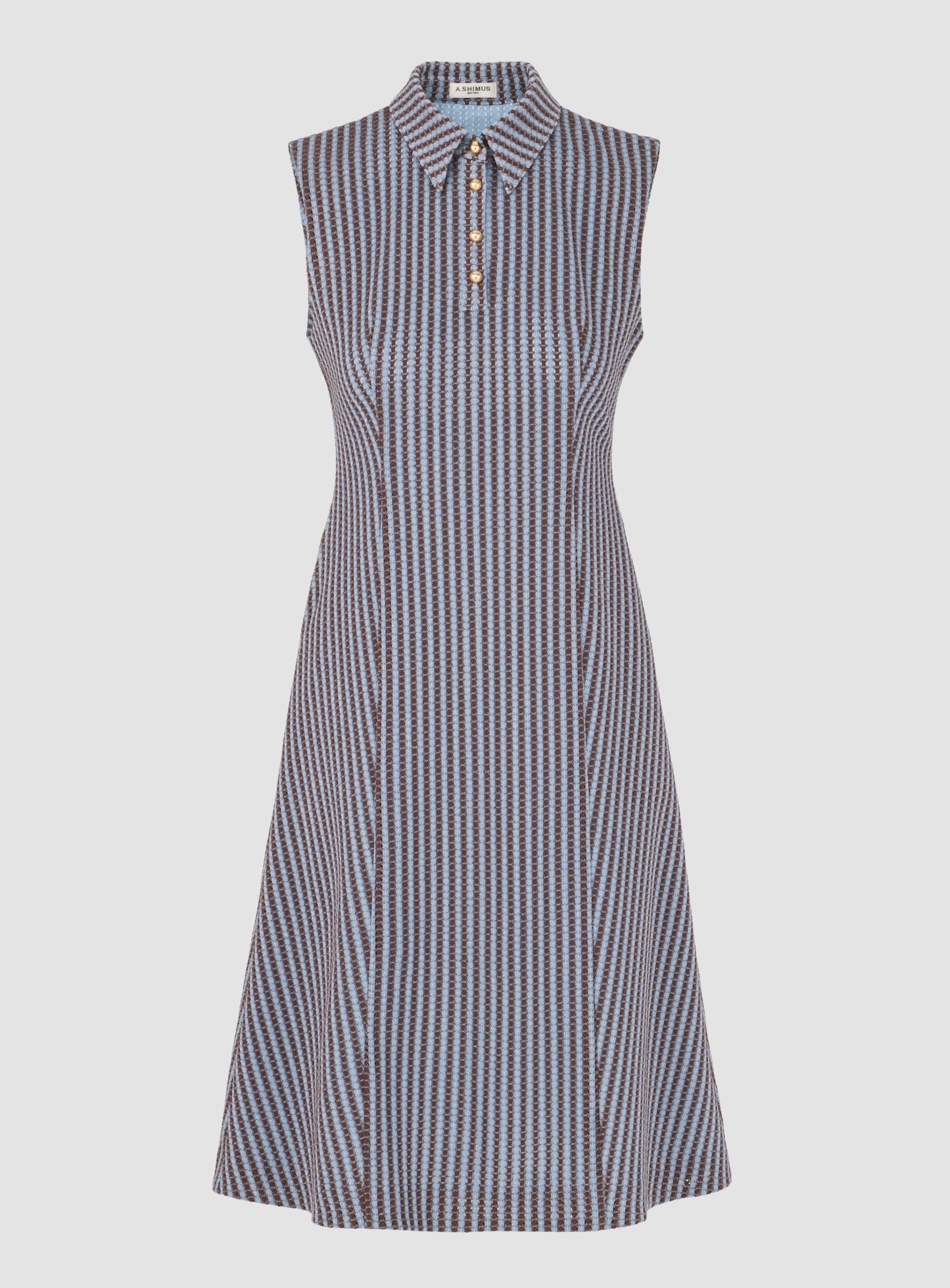 Sleeveless Tailored Midi Dress