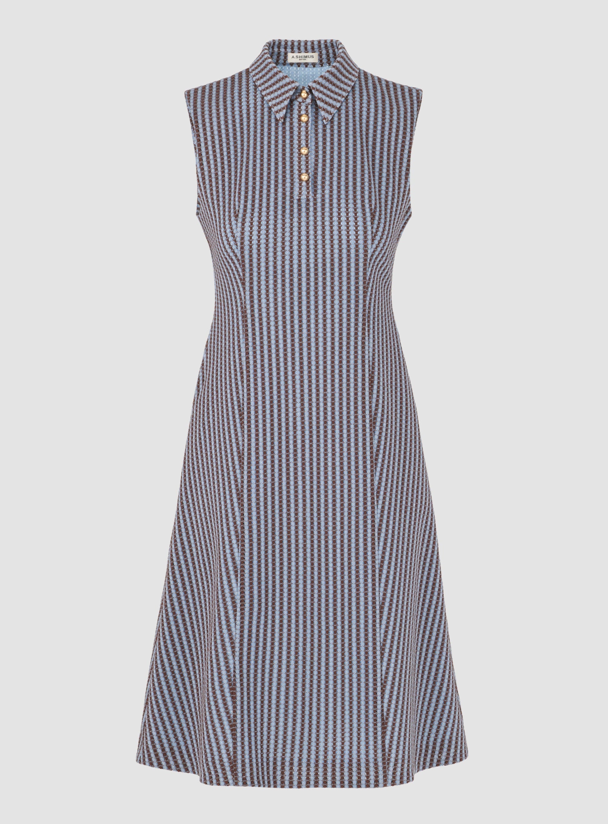 Sleeveless Tailored Midi Dress