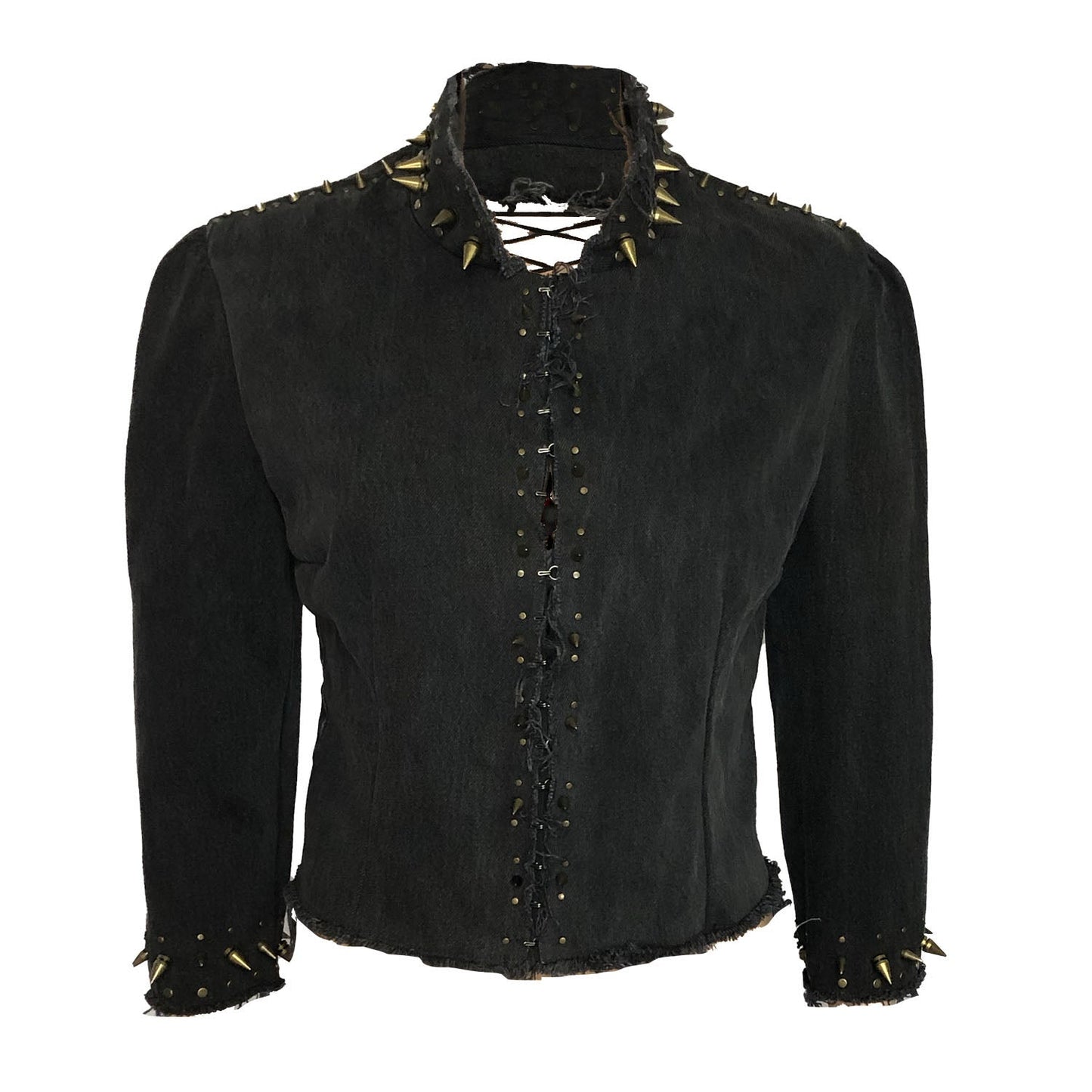 Suzi Spiked Denim Jacket