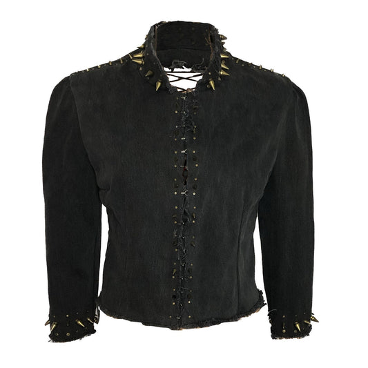 Suzi Spiked Denim Jacket