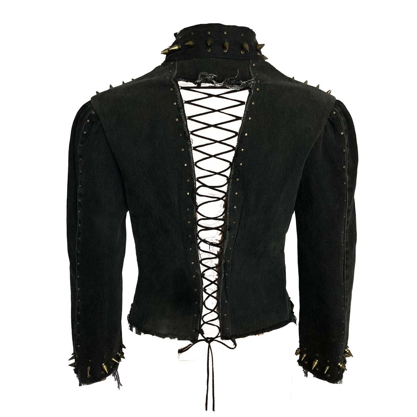 Suzi Spiked Denim Jacket