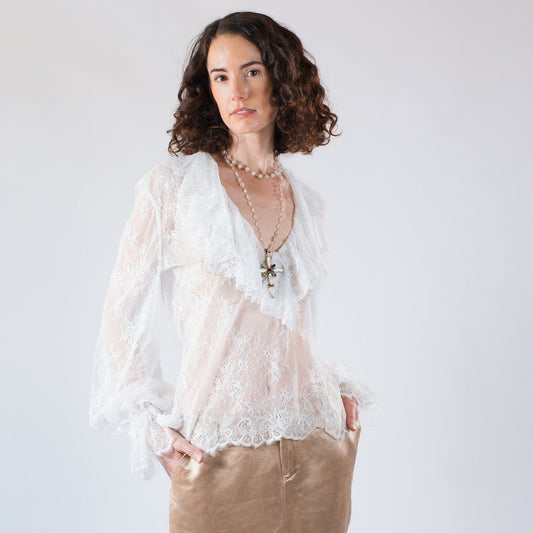 Alice Chantilly Lace Blouse