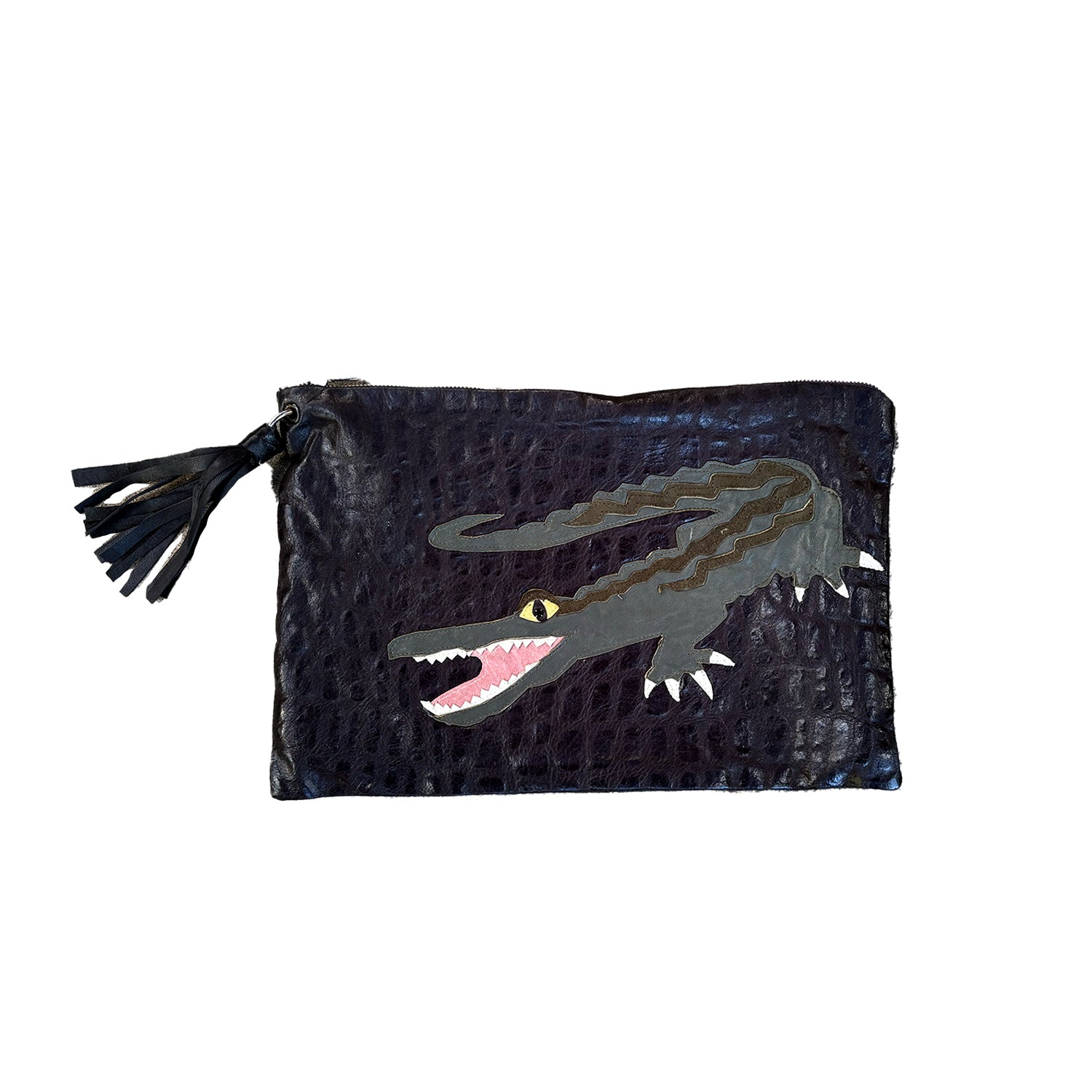 Alligator Clutch Bag