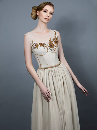 Elysia Beaded Gown