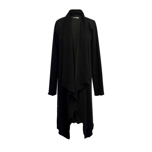 Aspen Wrap – Long French Terry Hemp Wrap-Black