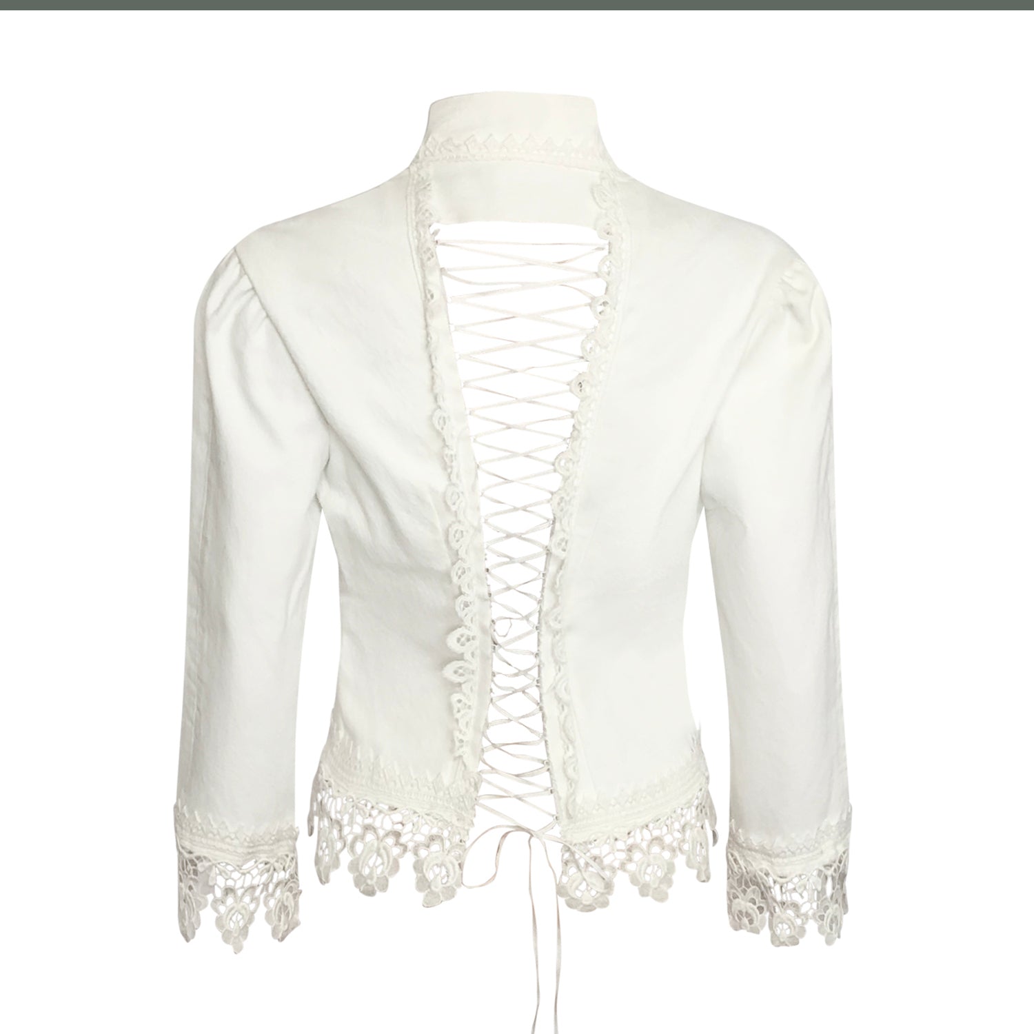 Lacey Denim and Lace Jacket
