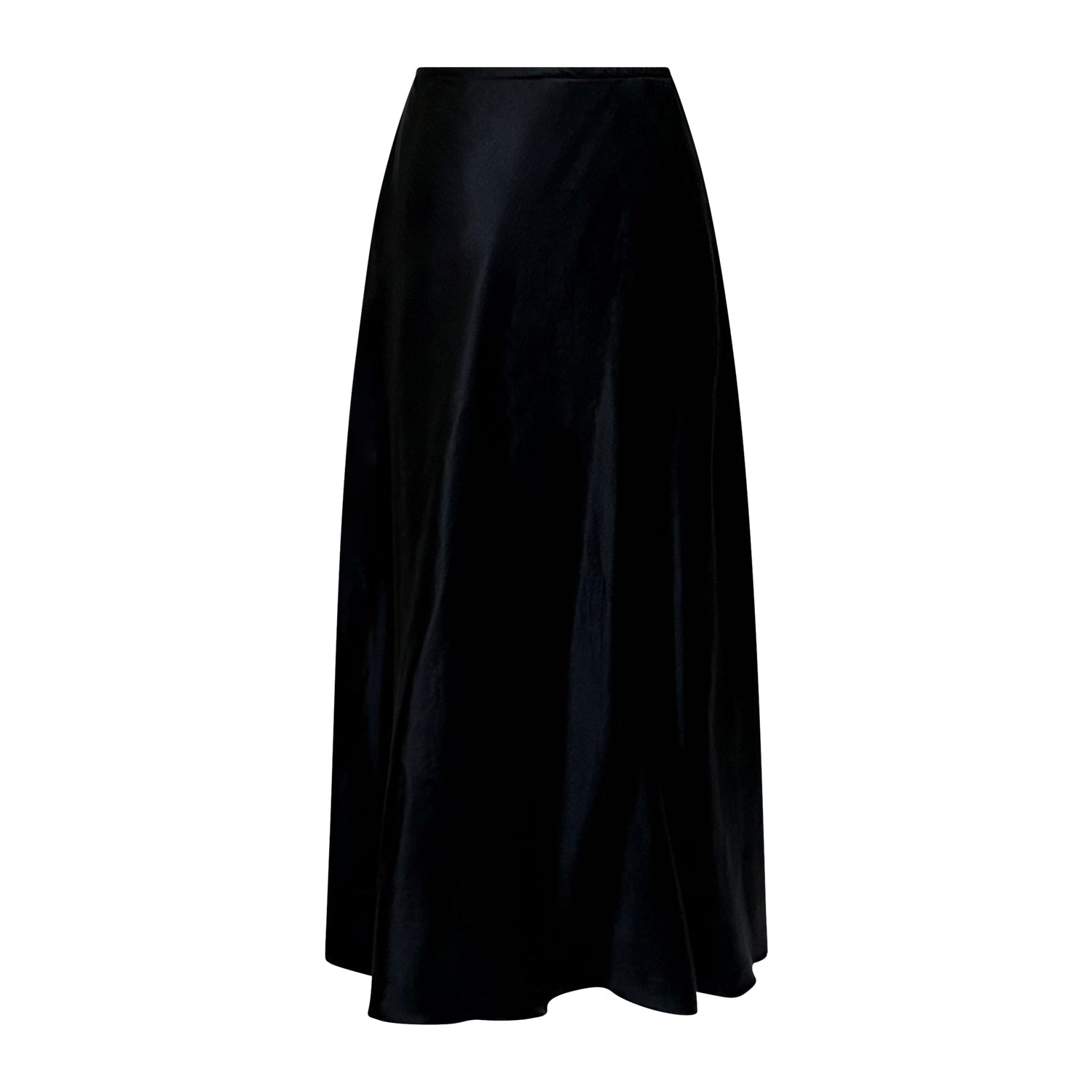 Katherine Skirt-Hemp/Silk-Black