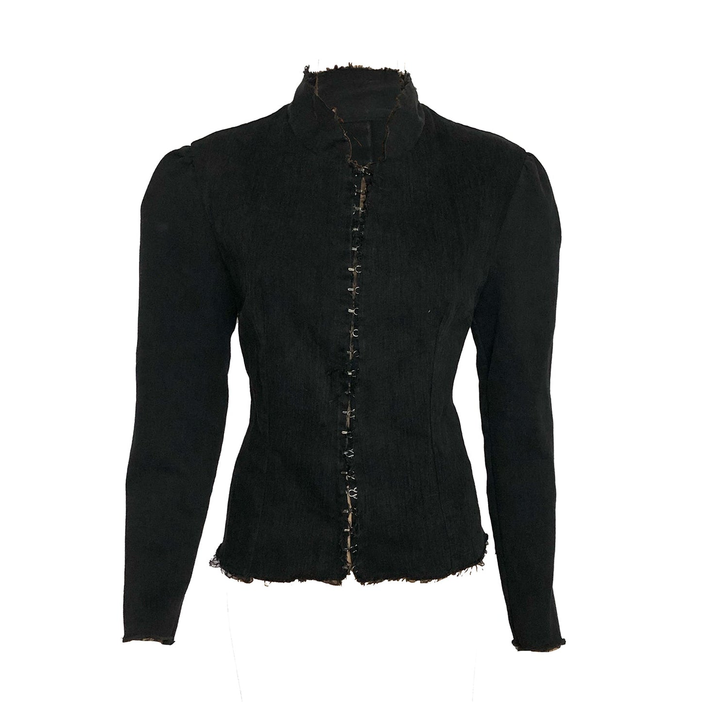 Kristin Denim Jacket-Black