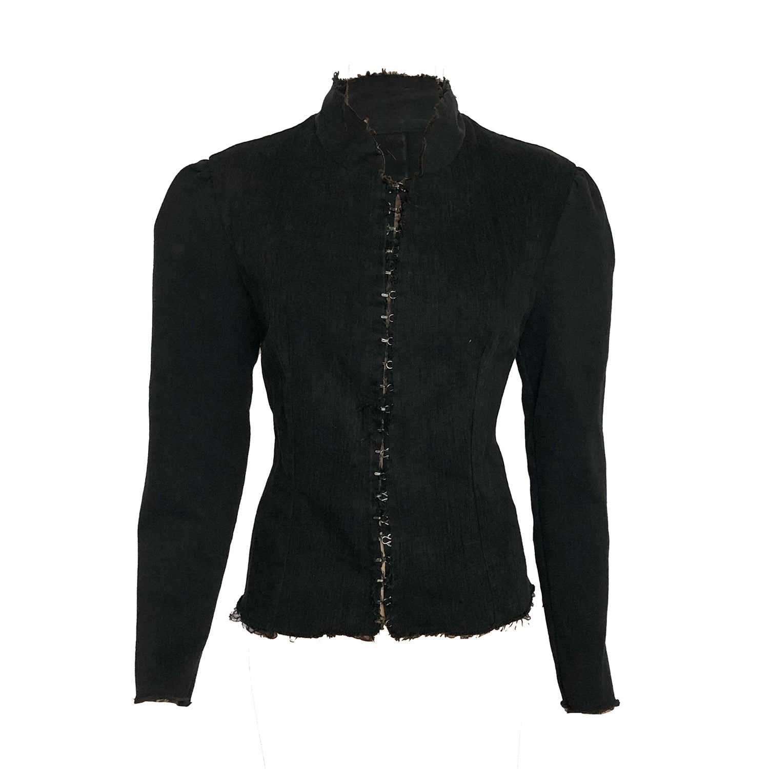 Kristin Denim Jacket-Black