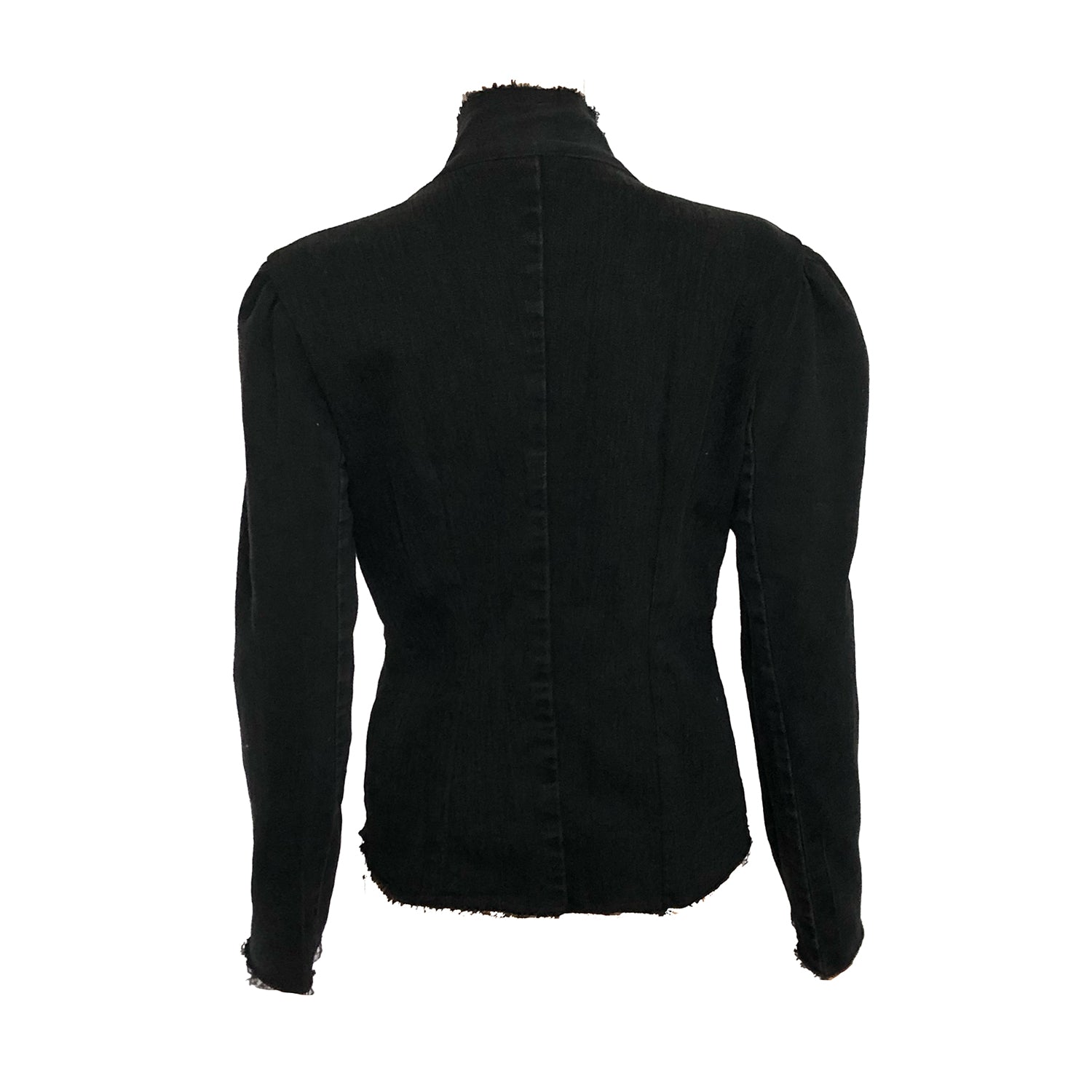 Kristin Denim Jacket-Black