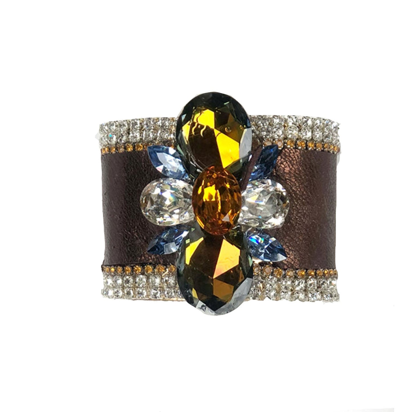 The Deco Cuff-Bronze
