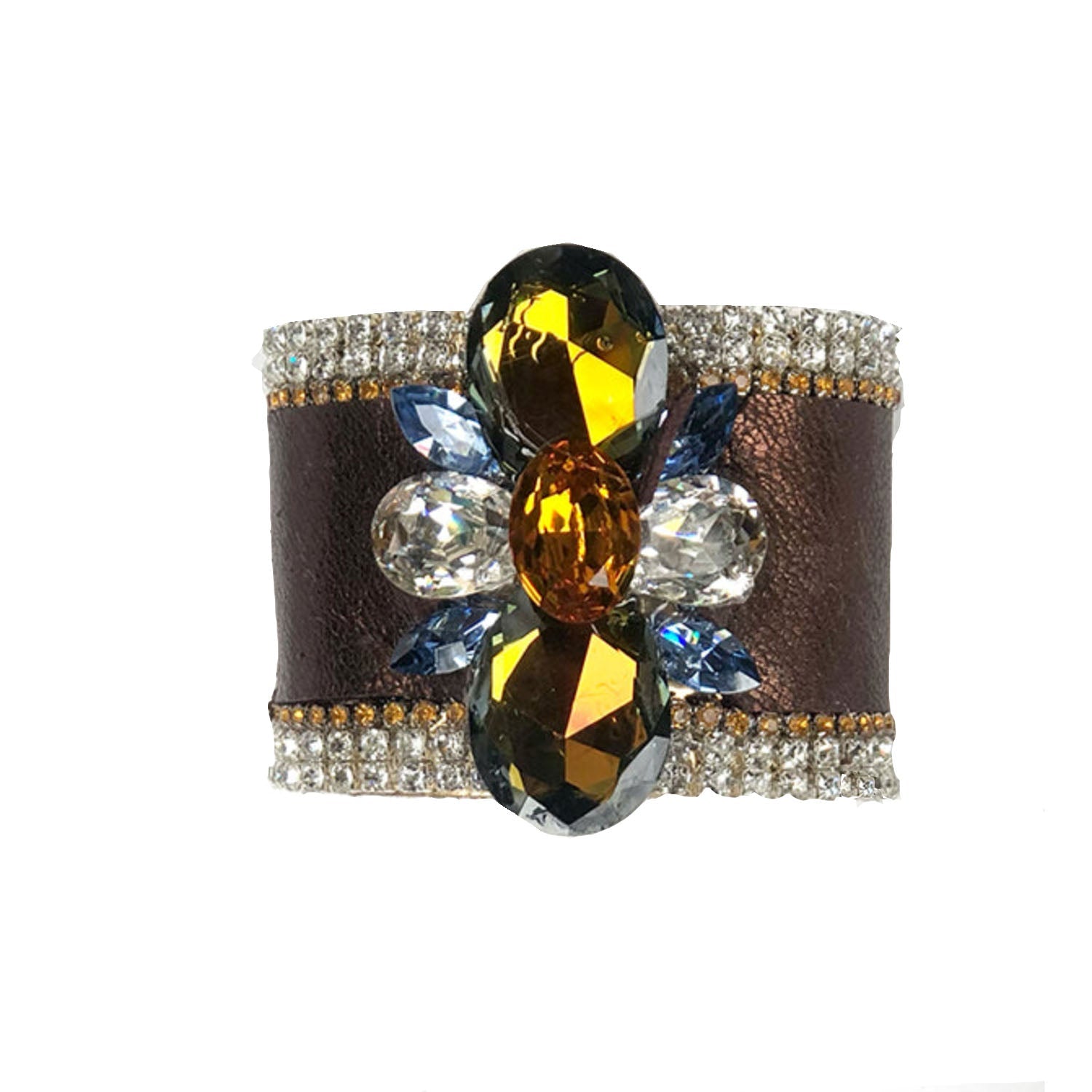 The Deco Cuff-Bronze