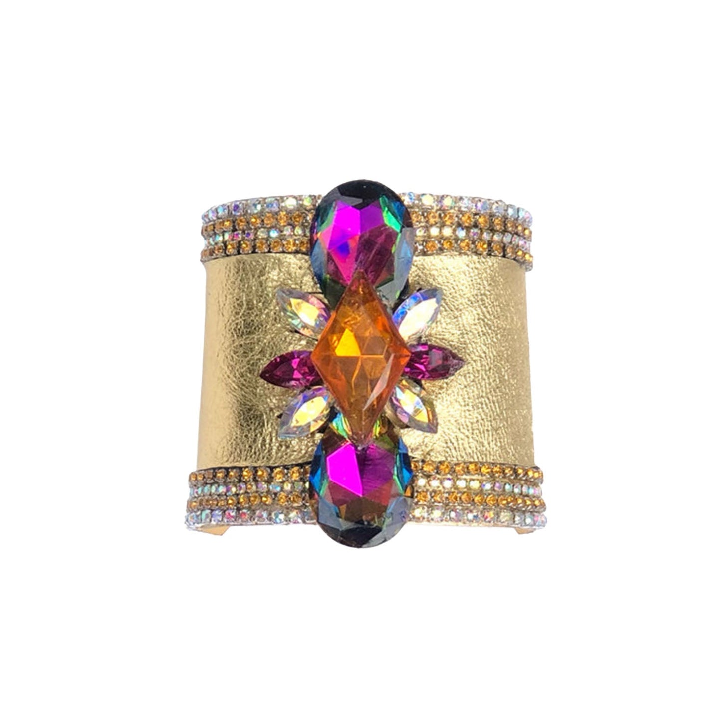 The Deco Cuff-Gold