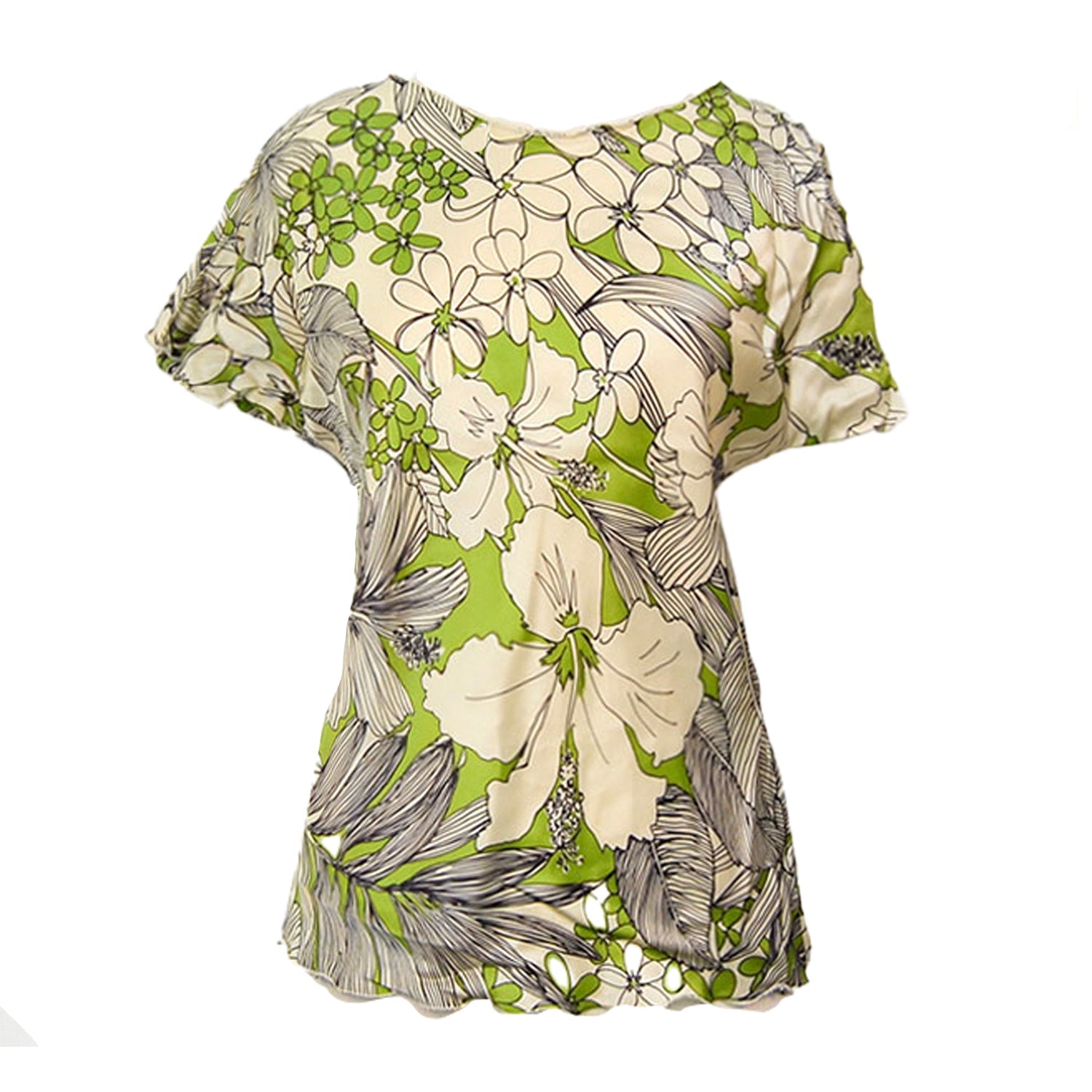 Doris Blouse – Hibiscus