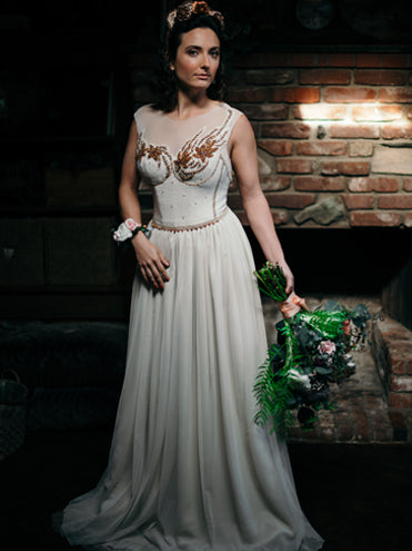 Elysia Beaded Gown