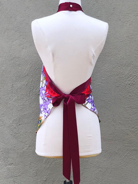 Vintage Scarf Halter Tops