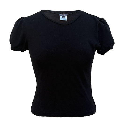Hattie Hemp T-Shirt-Black