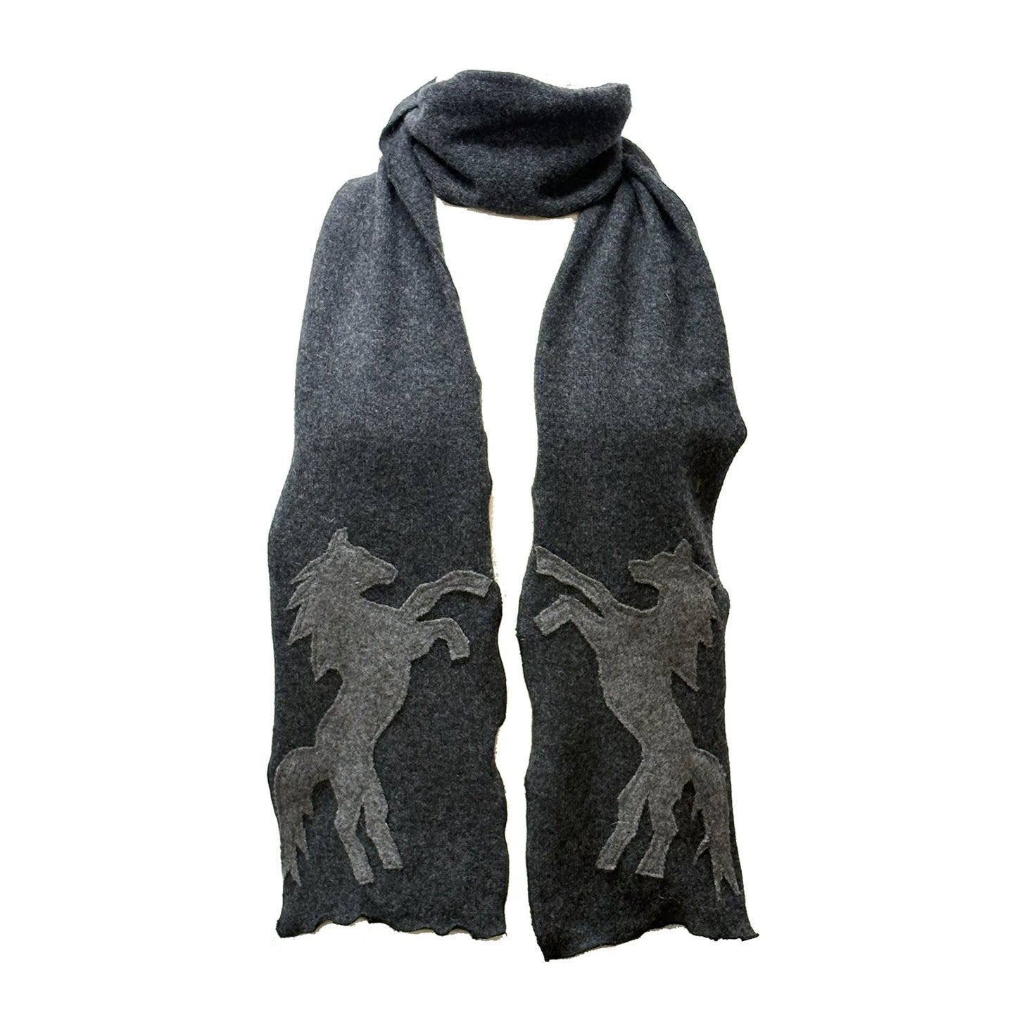 Horse Scarf-Greys
