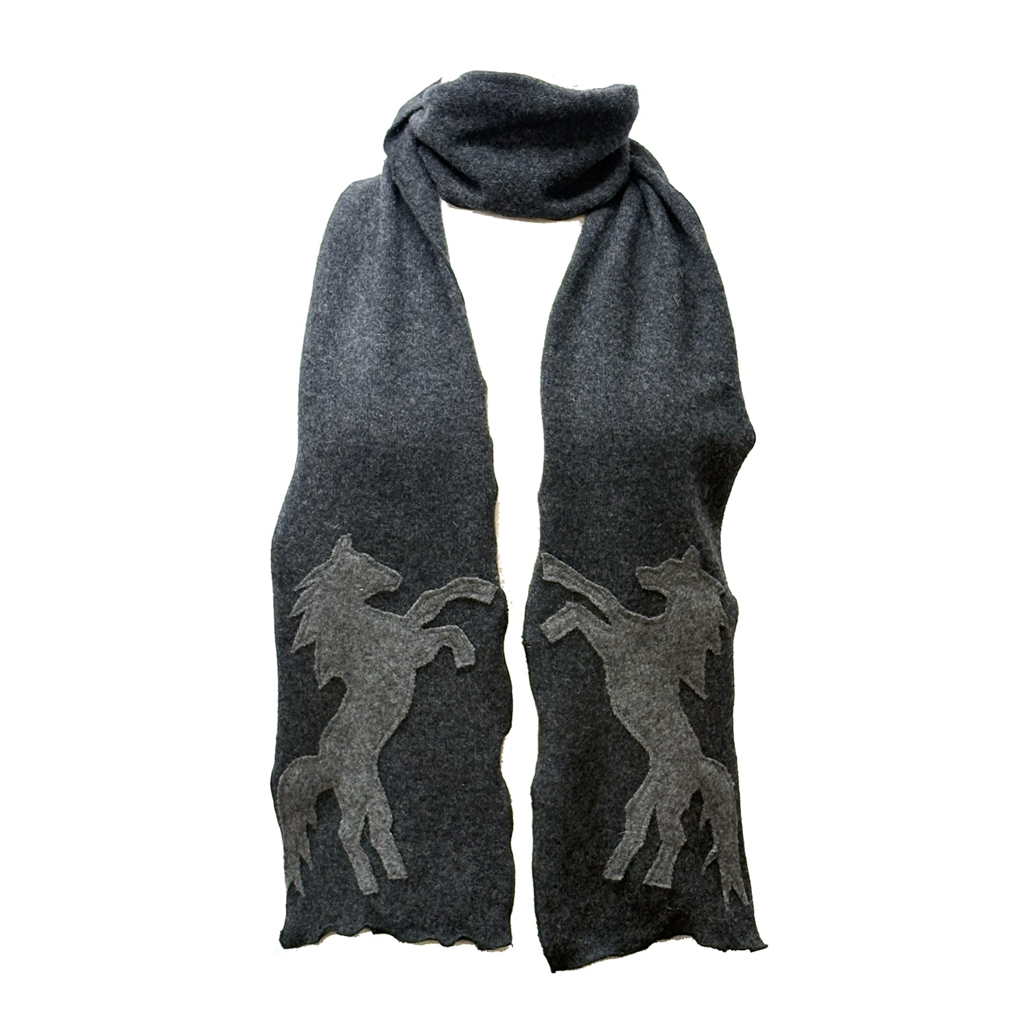 Horse Scarf-Greys