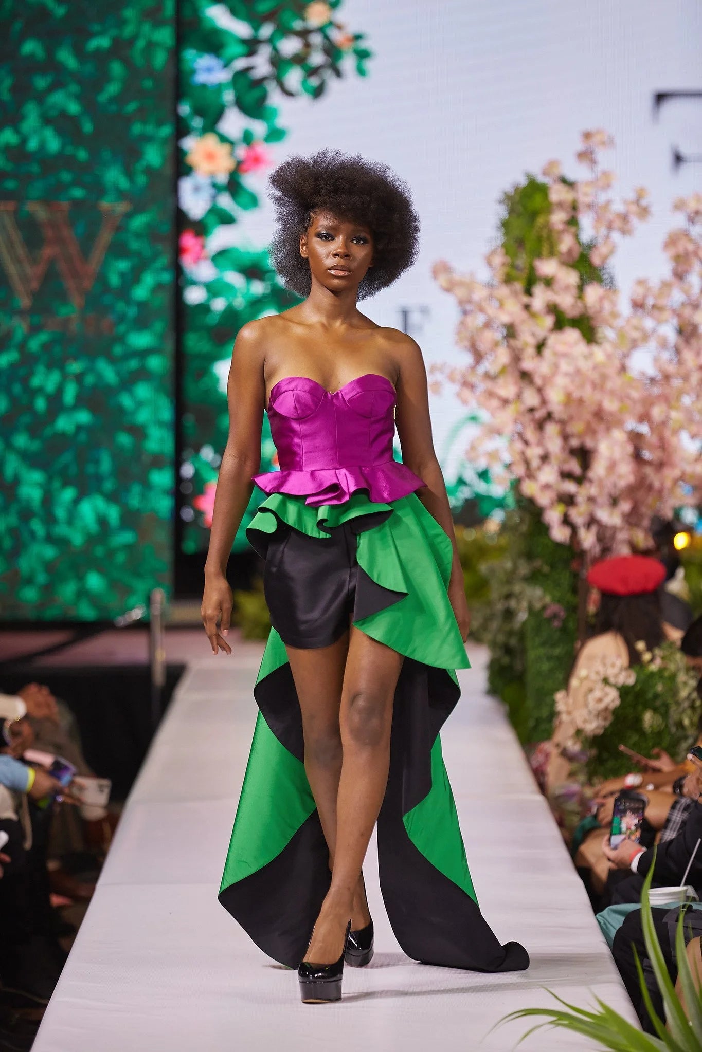 Silk Faille Overskirt