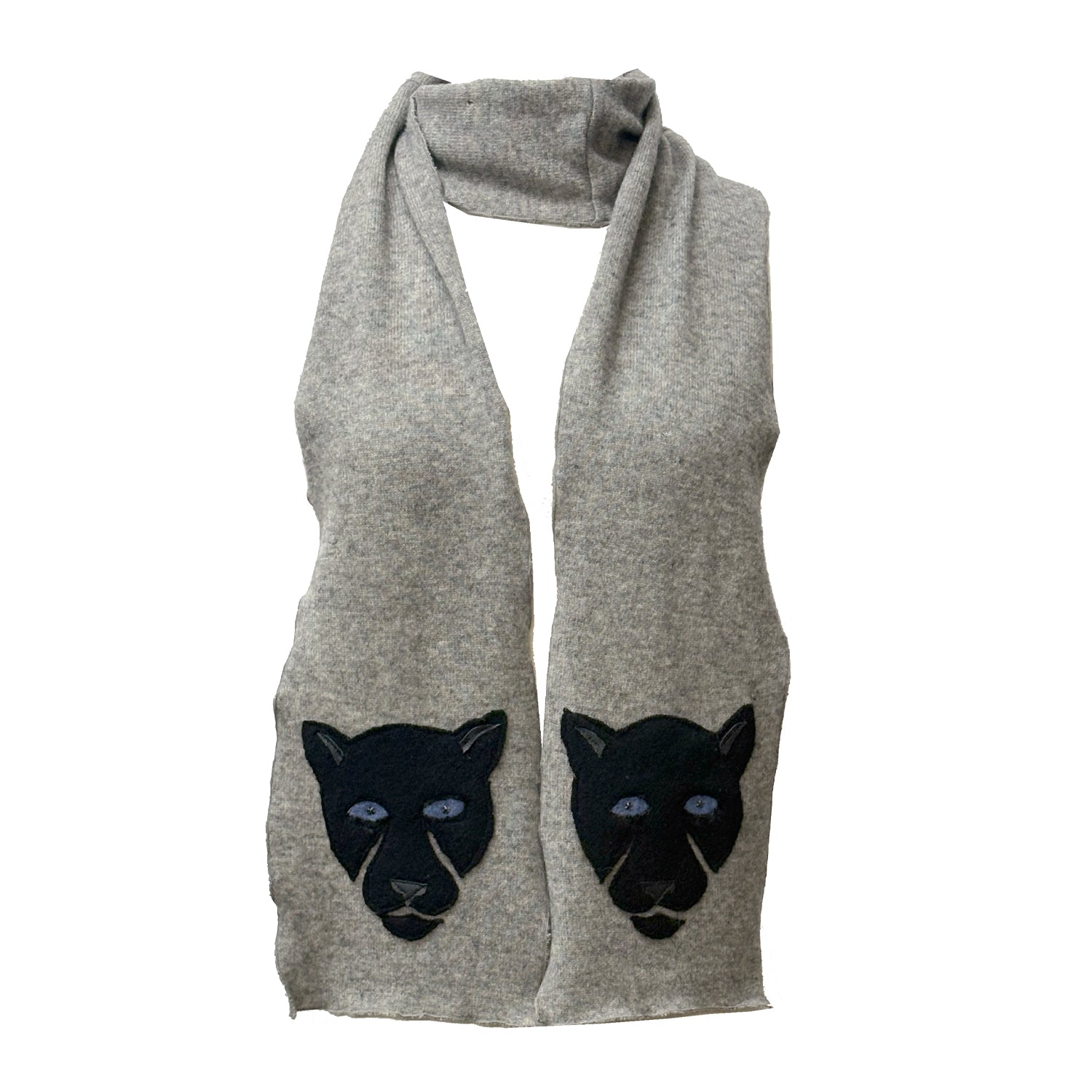 Black Panther Scarf-Grey