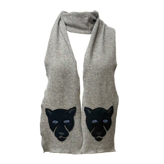 Black Panther Scarf-Grey