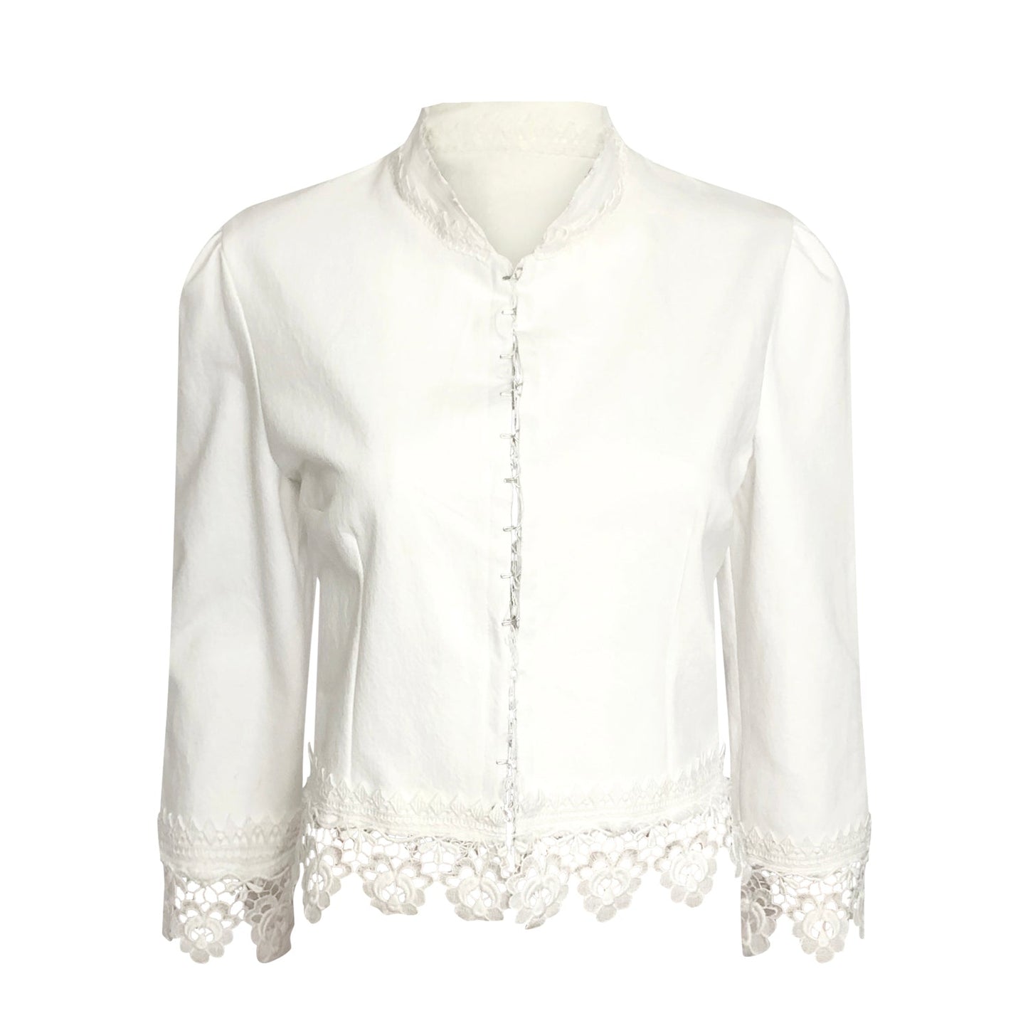 Lacey Denim and Lace Jacket
