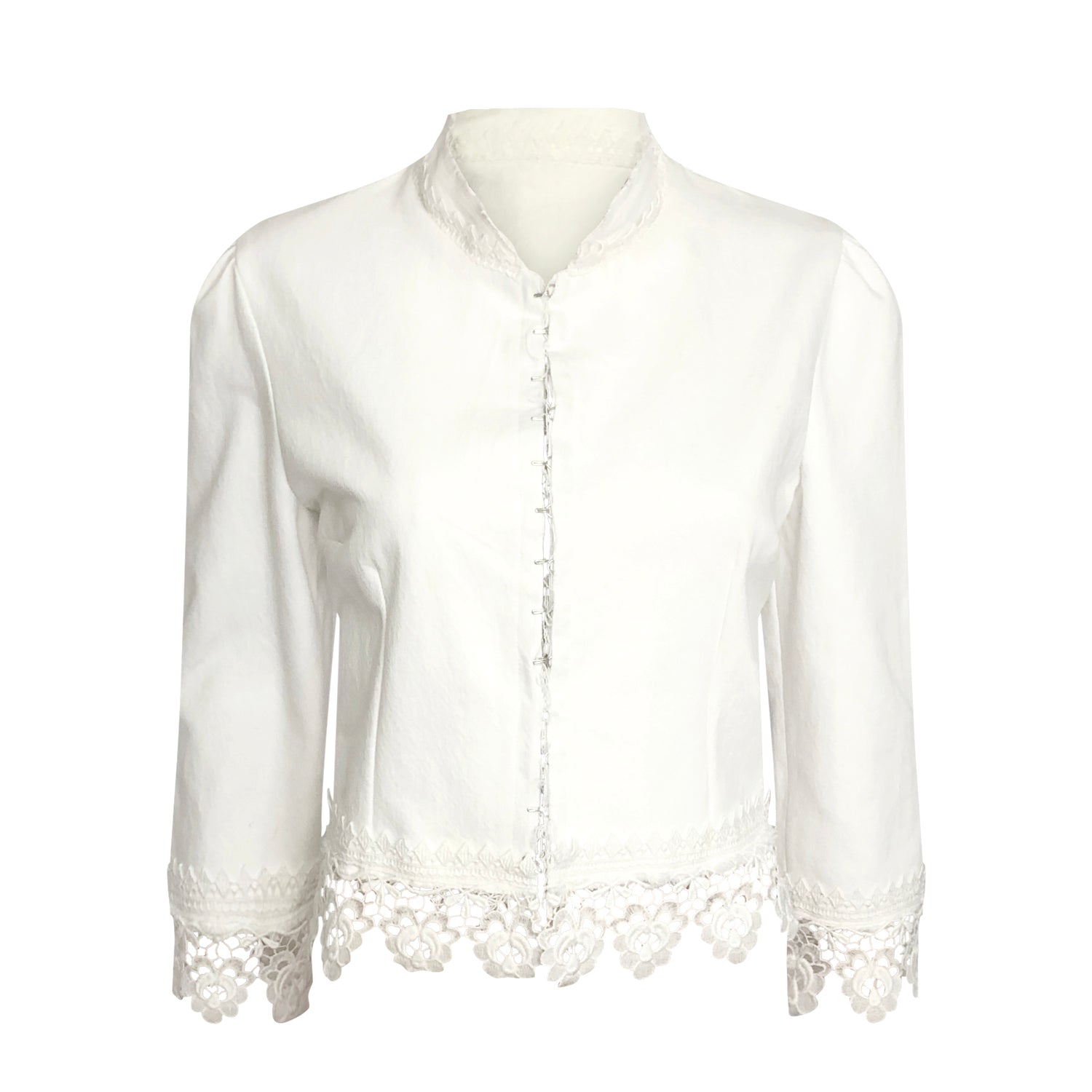 Lacey Denim and Lace Jacket