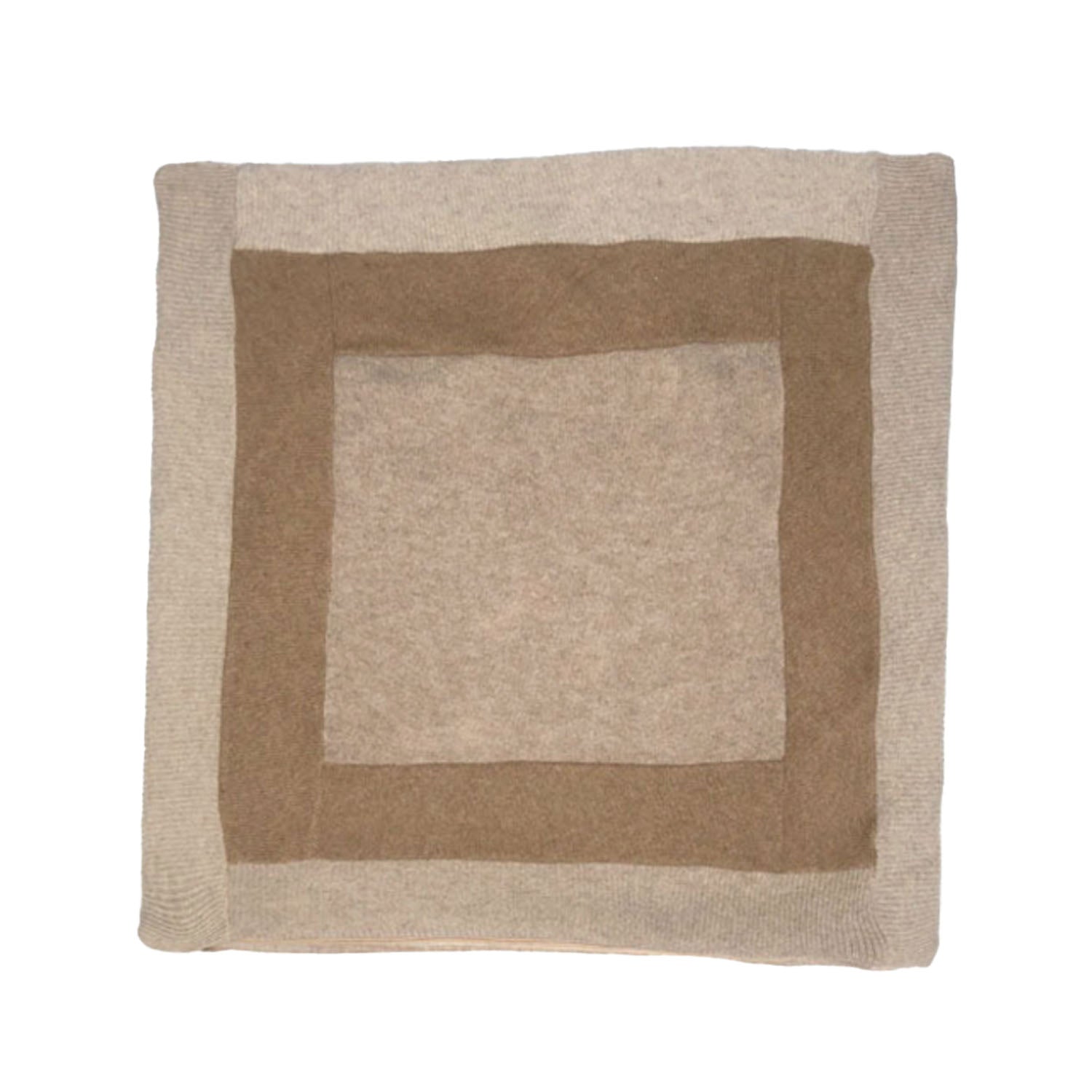 Oatmeal Color Blocked Pillow +3 18"