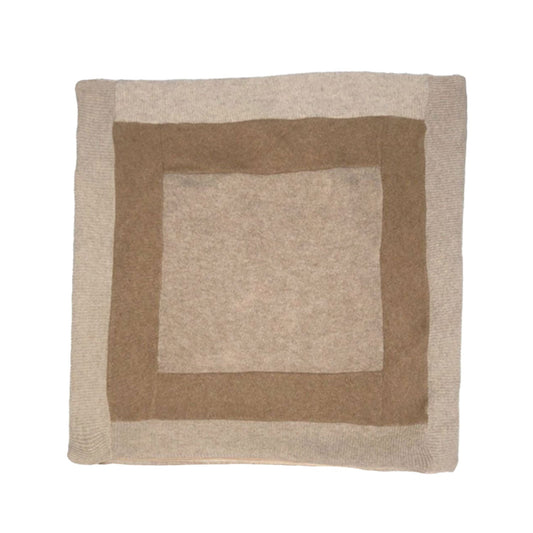 Oatmeal Color Blocked Pillow +3 18"