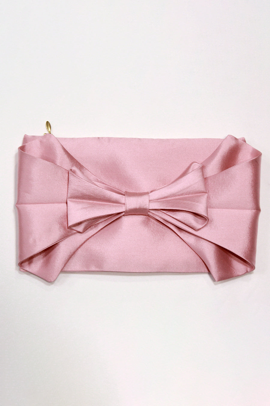 Bow Clutches in Pink, Emerald, and Fuchsia