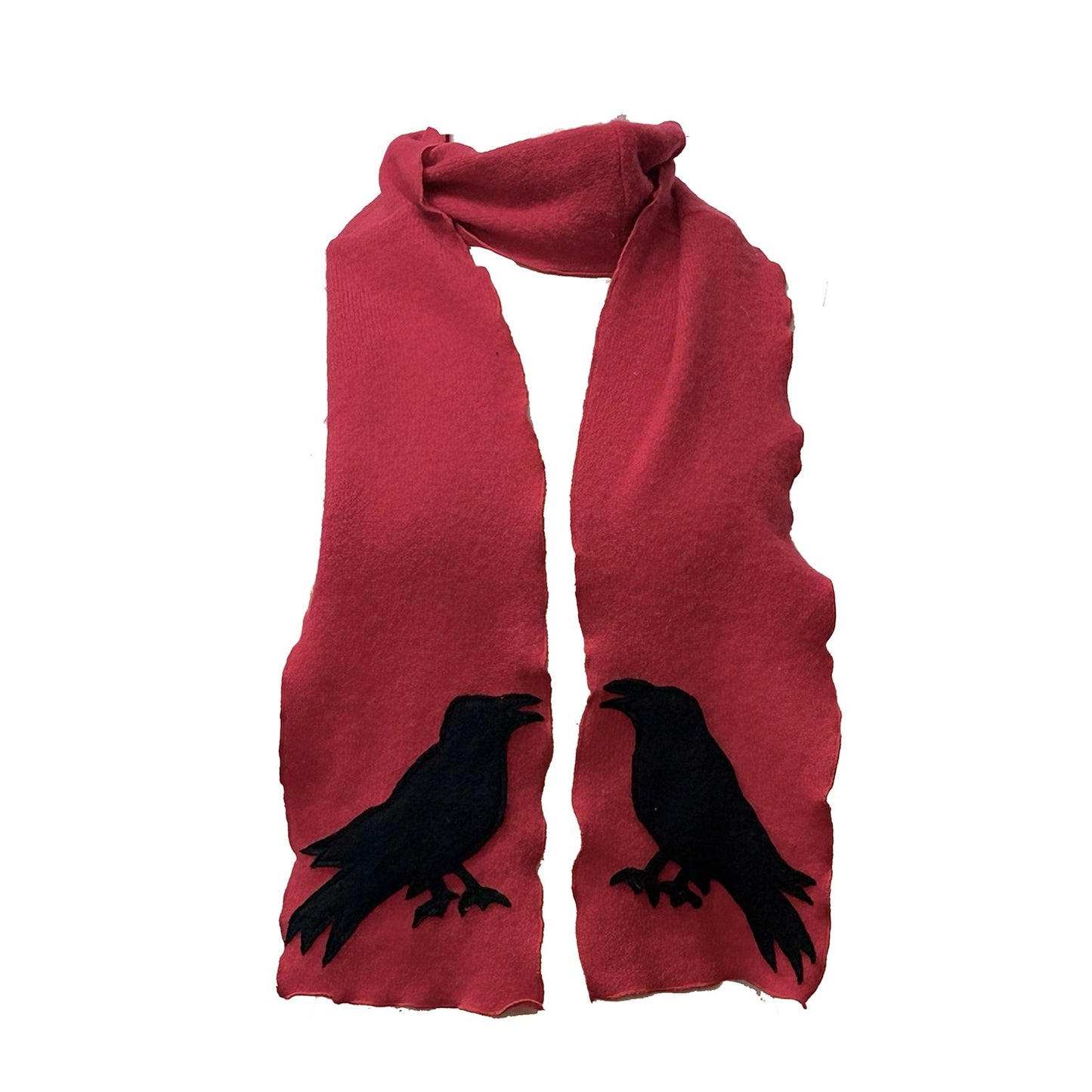 Ravens Scarf-Red