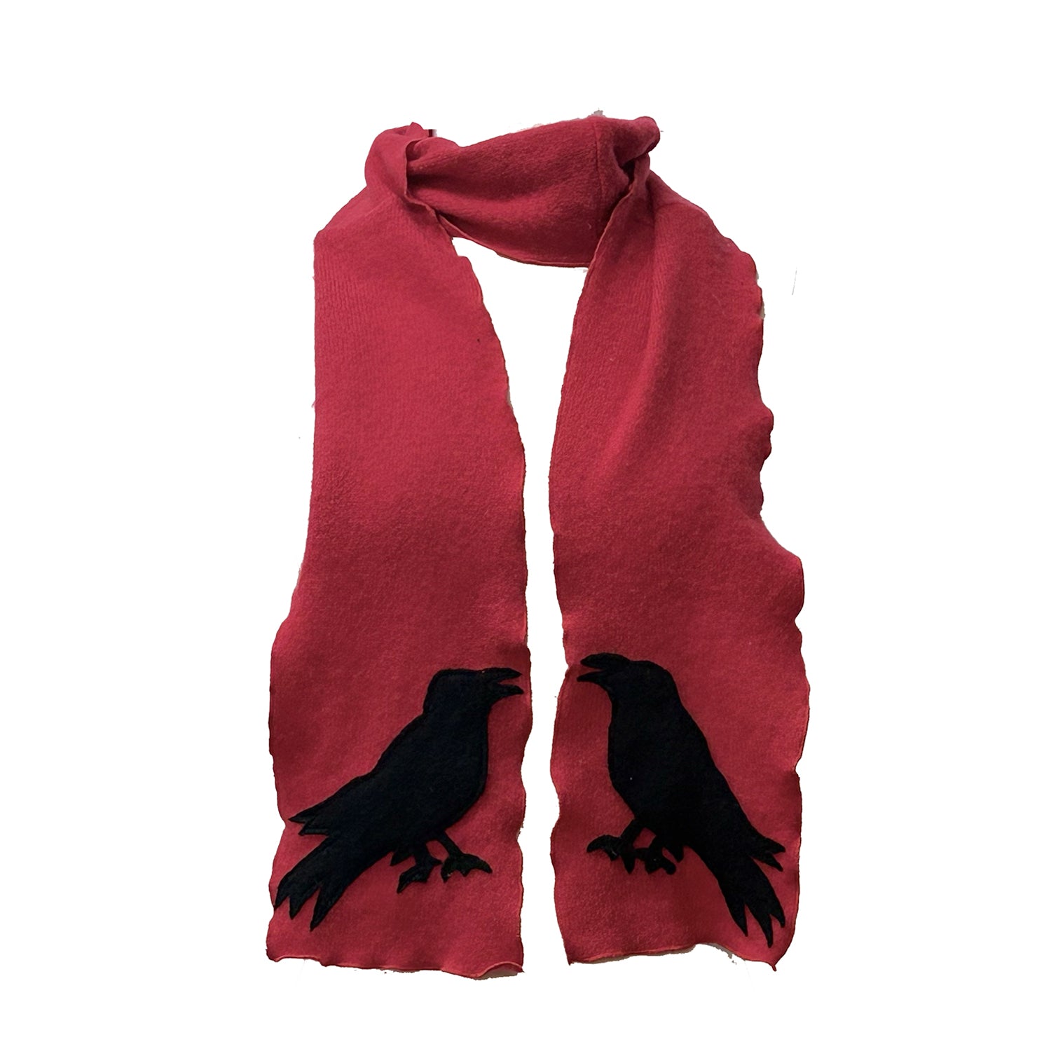 Ravens Scarf-Red