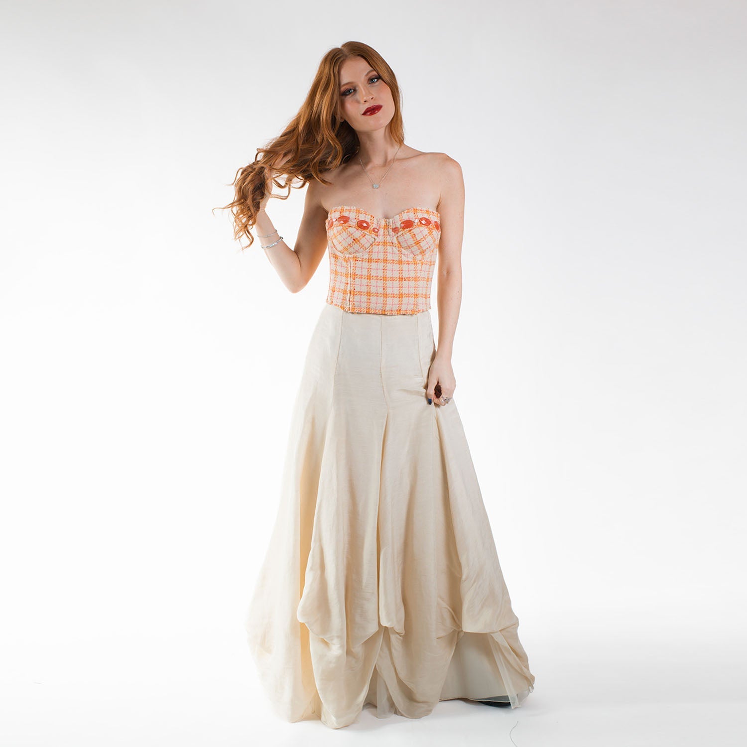 Kate Hemp/Silk Organza Skirt