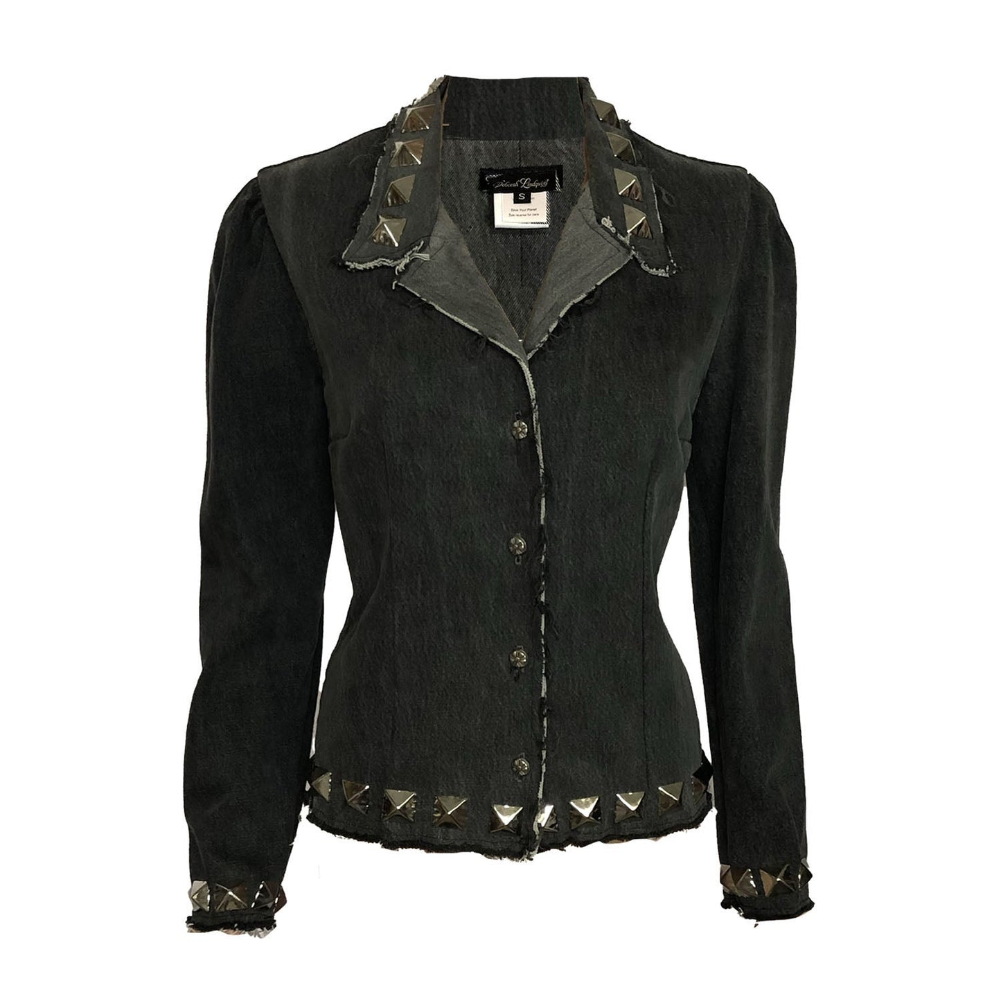 Nancy Jacket— Tailored with Studded Detail