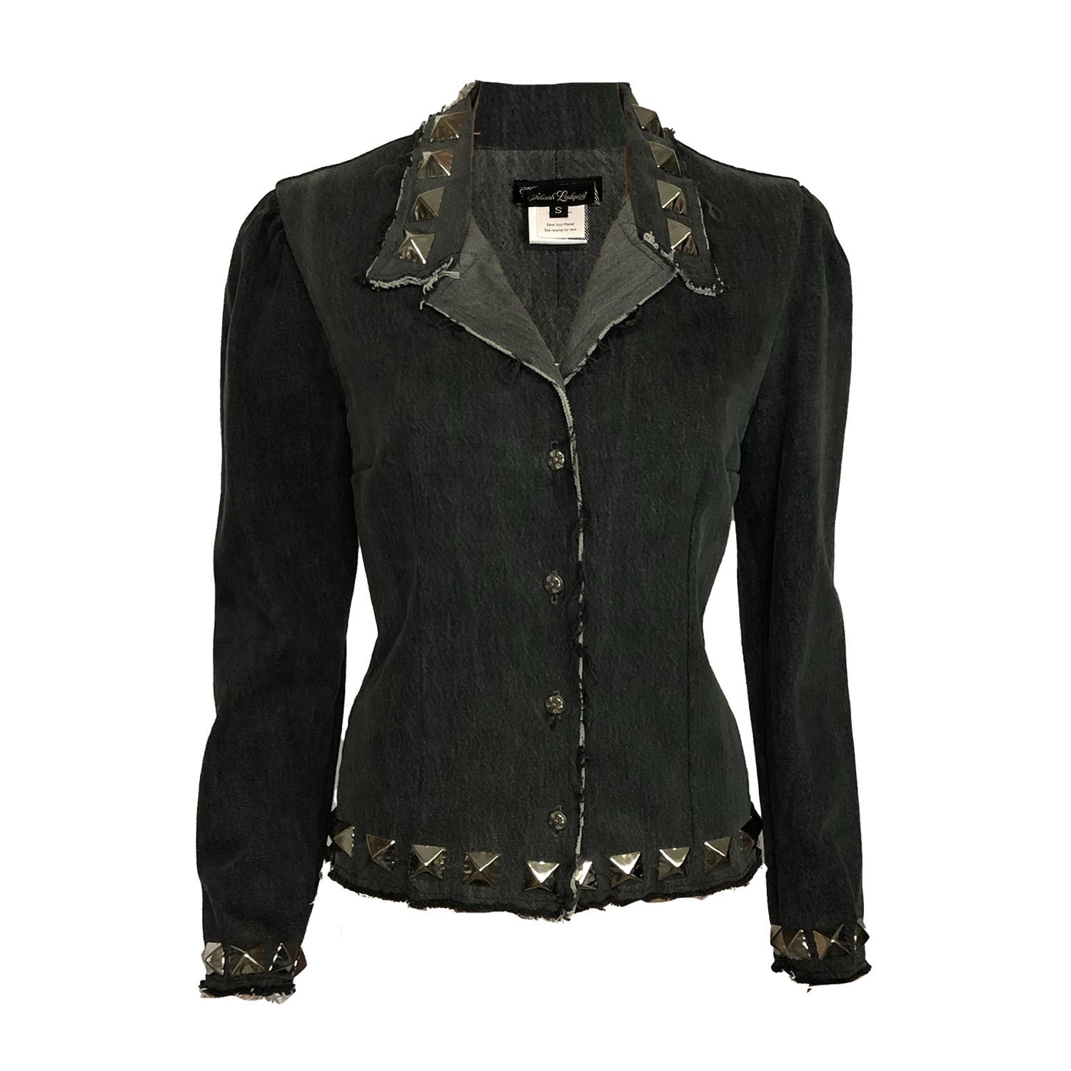 Nancy Jacket— Tailored with Studded Detail