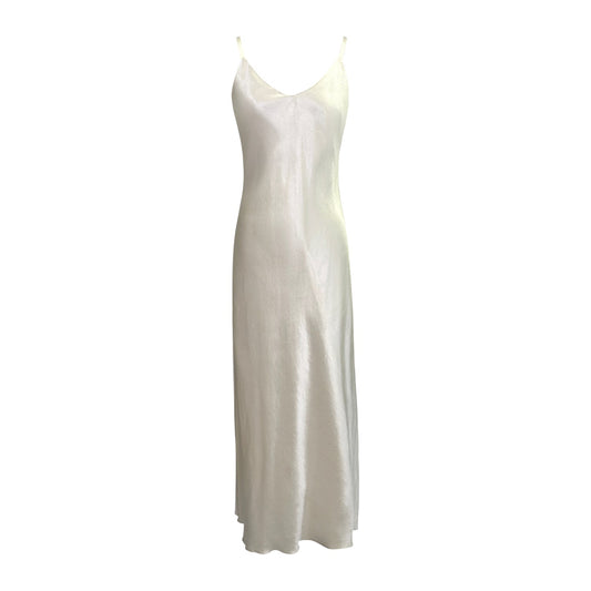 Vivien Slipdress – Hemp/Silk-Crème