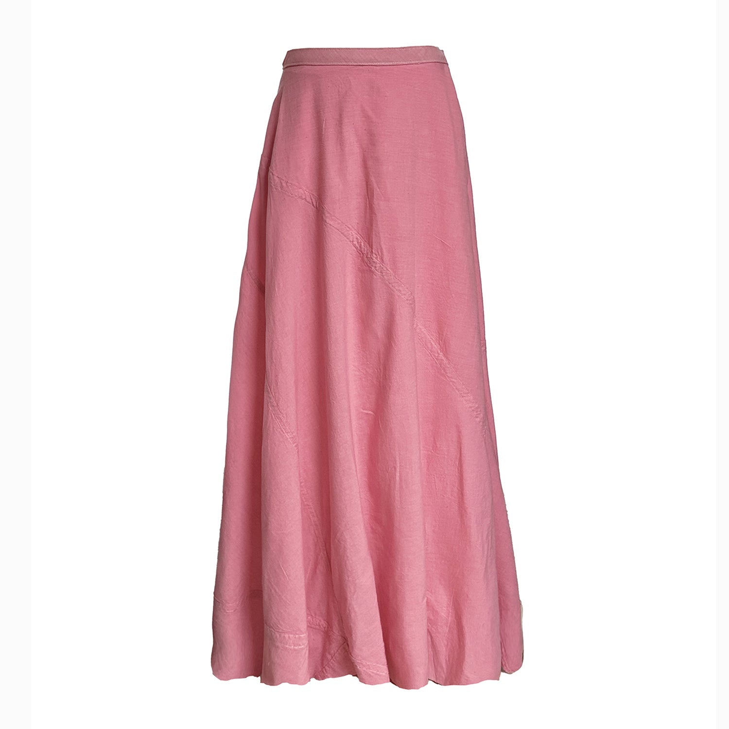 Amelia Maxi Parachute Skirt- Pink