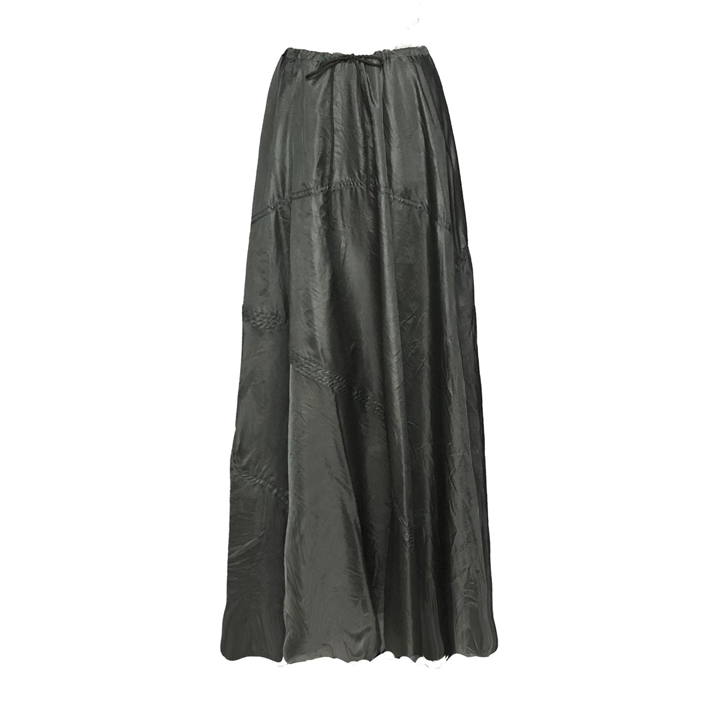 Amy Maxi Parachute Skirt Steel Grey